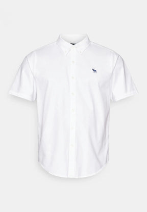 Camisa Manga Curta Oxford A&F - 2 cores