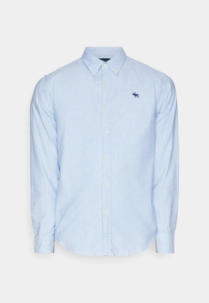 Camisa Oxford  Azul A&F