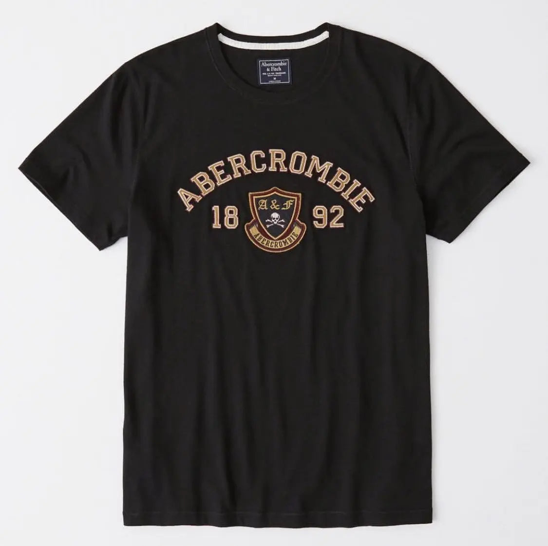 Camiseta A&F Preto Estampa 1892