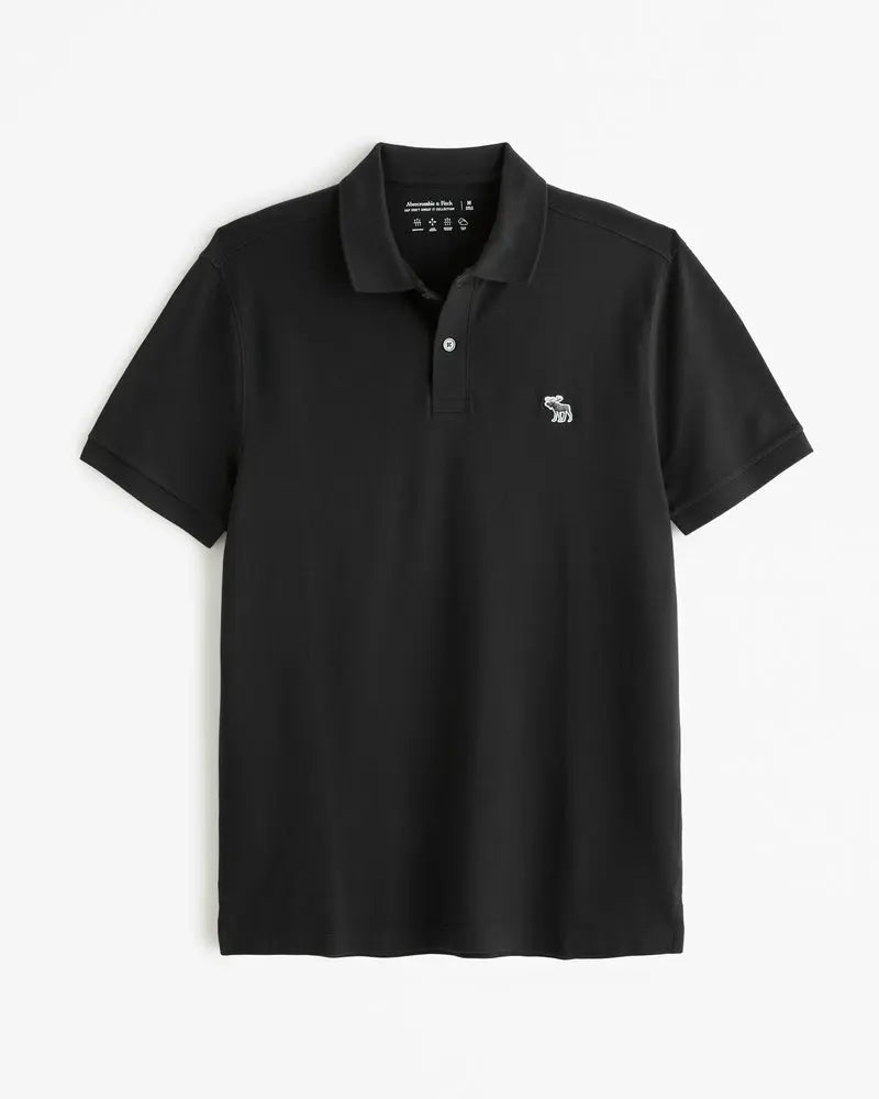 Camisa Polo A&F Piquê ícone bordado - 6 Cores