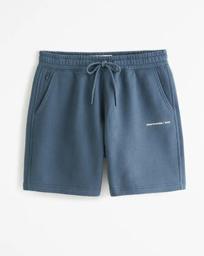 Shorts de Moletons com Nova Micro Logo A&F - 5 Cores