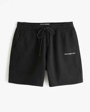 Shorts de Moletons com Nova Micro Logo A&F - 5 Cores