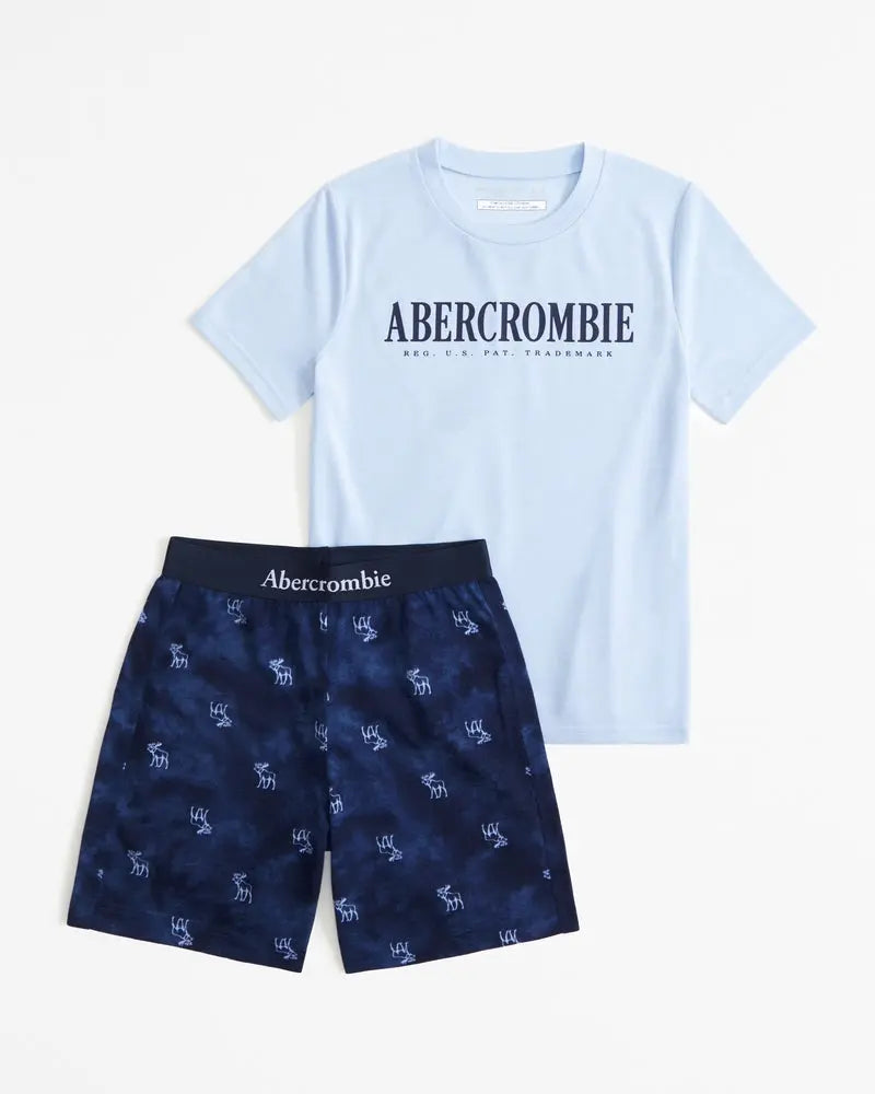 A&F conjunto de pijama shorts