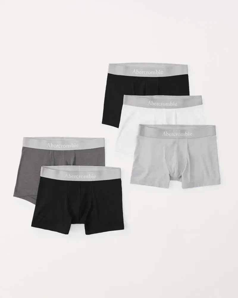 A&F cuecas kids boxer com 5 unidades