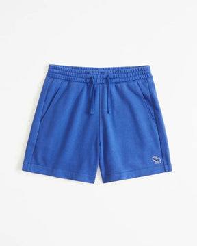 A&F infantil shorts essenciais de lã com ícone