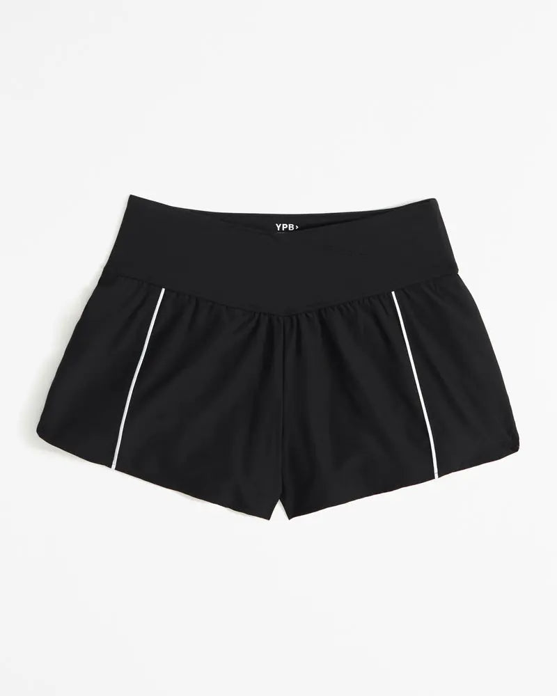 A&F short cintura cruzada ypb