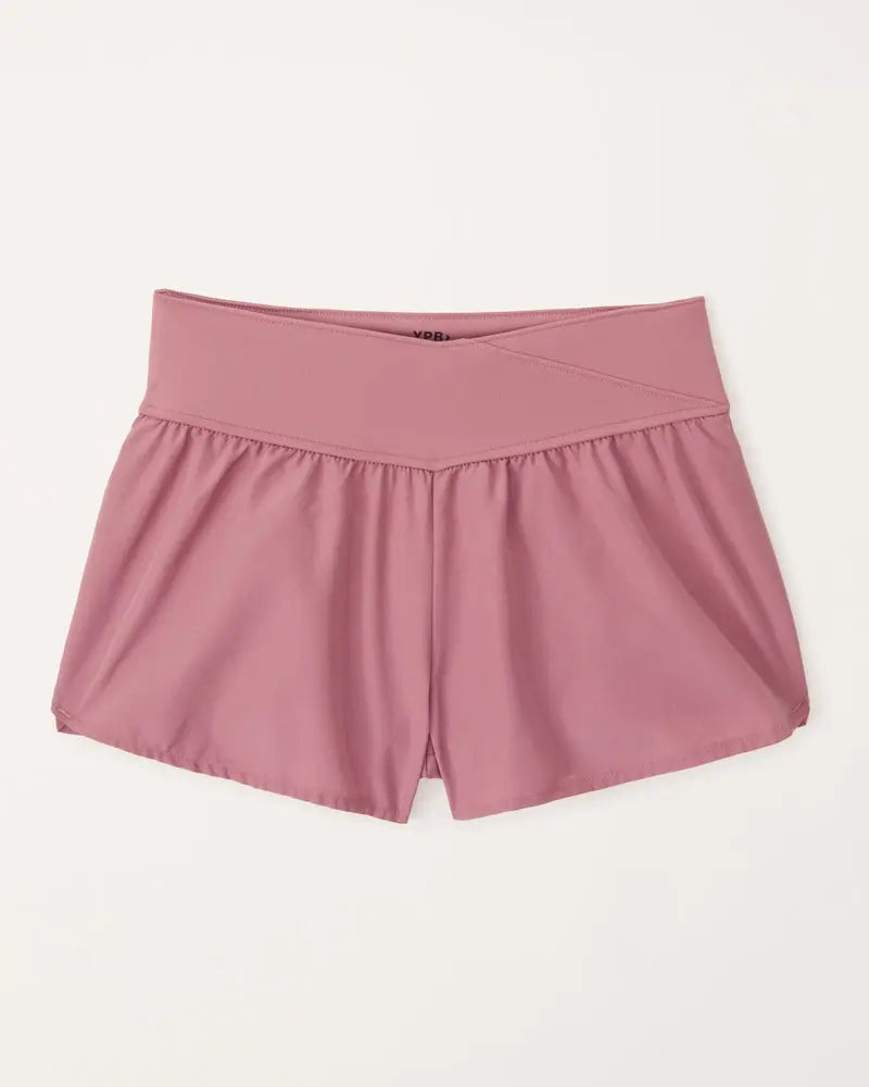 A&F short cintura cruzada ypb