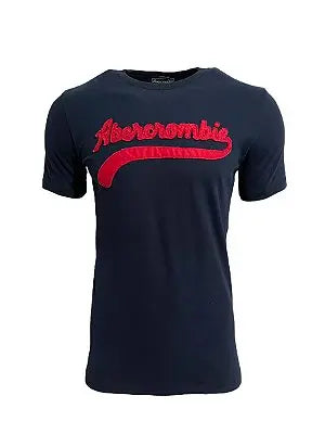 Camiseta A&F Masculina Preto