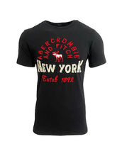 Camiseta A&F Masculina New York Preta