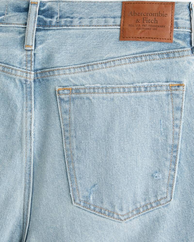 Jeans Baggy Rasgado A&F